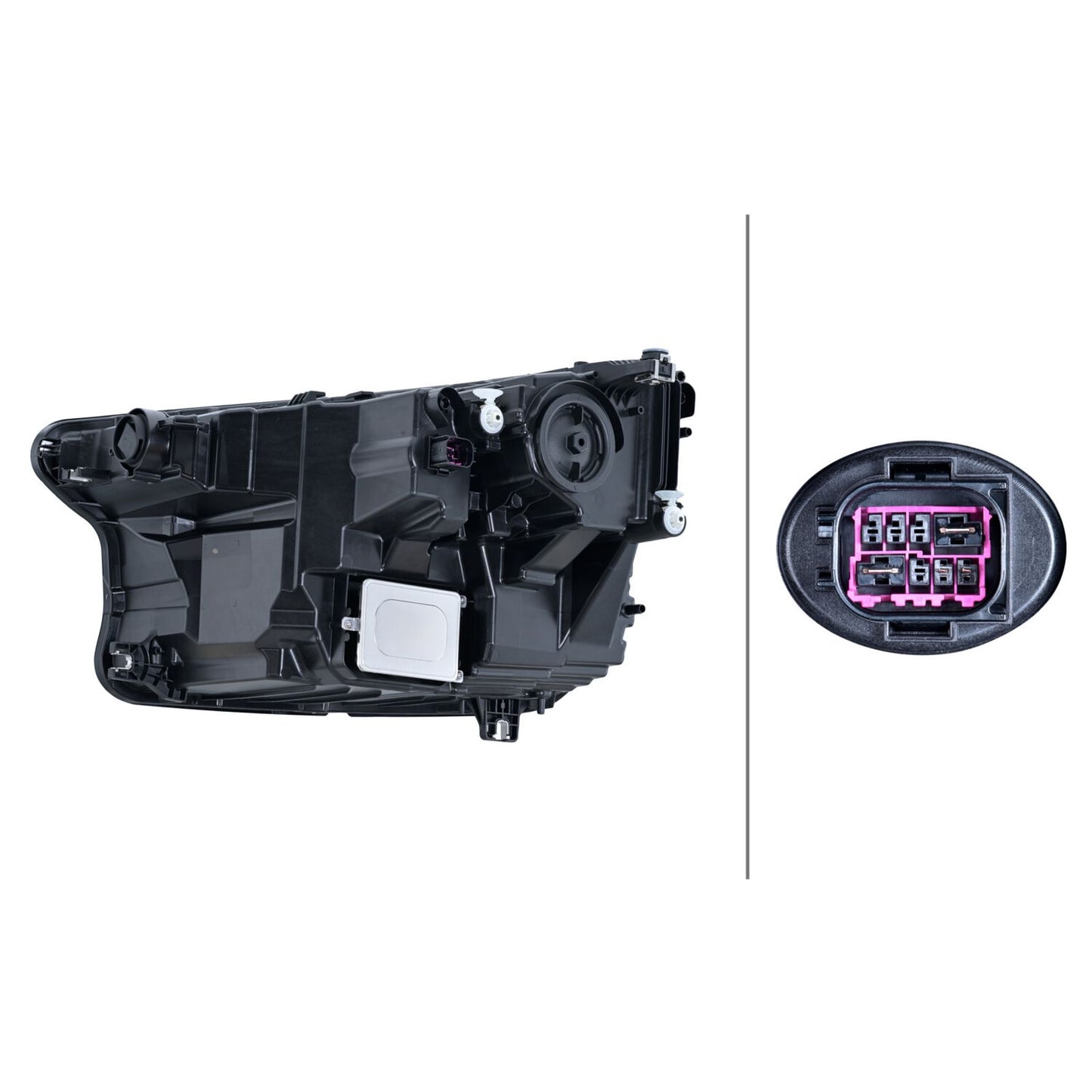 HELLA LED Headlight Unit - Right - 1LX015414-441