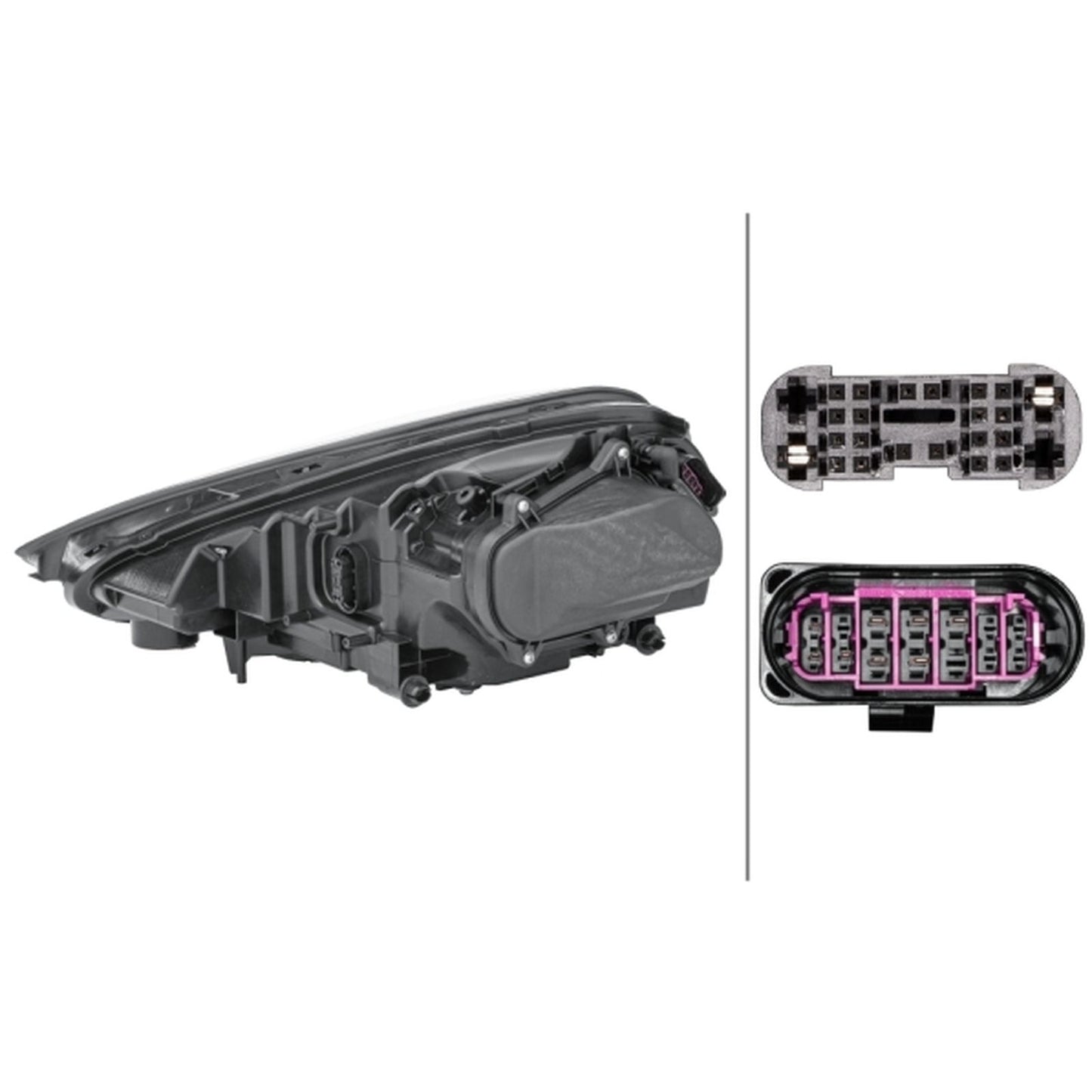 HELLA LED Headlight Unit - Right - 1EX011745-161