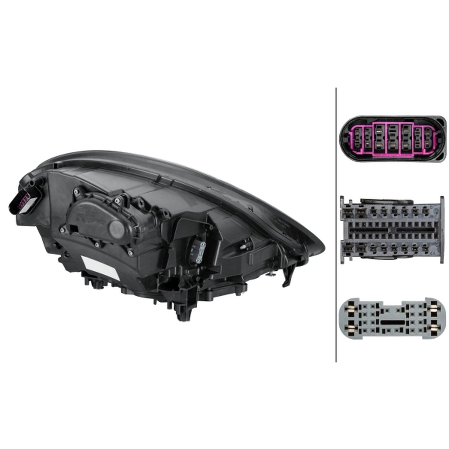 HELLA Matrix Headlight Unit - Left - 1EX012254-411