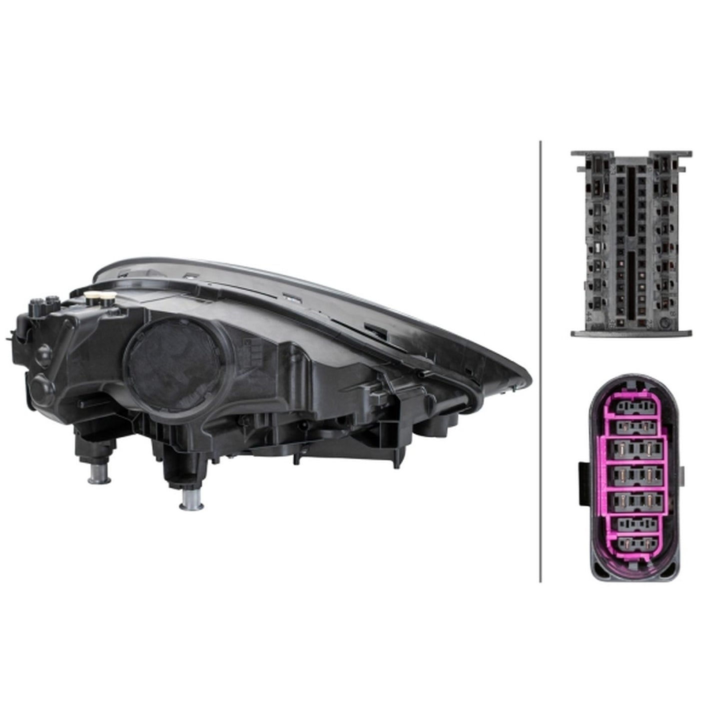 HELLA Matrix Headlight Unit - Left - 1EX014690-051