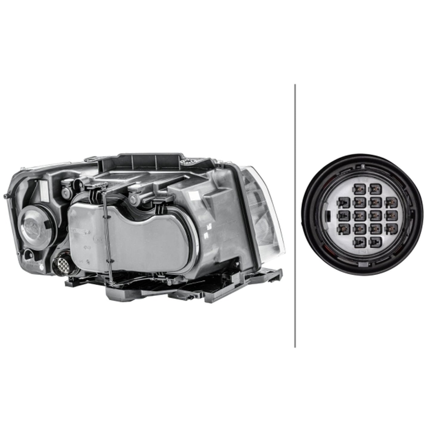 HELLA LED Headlight Unit - Left - 1LJ354813-011
