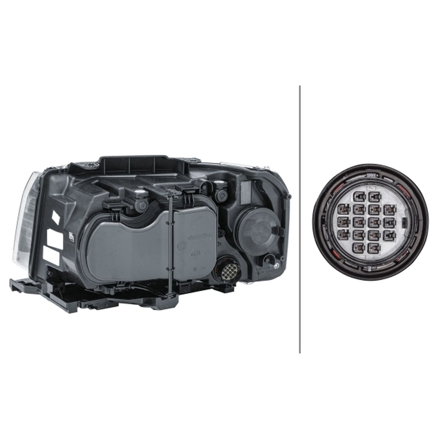 HELLA LED Headlight Unit - Right - 1LJ354813-021