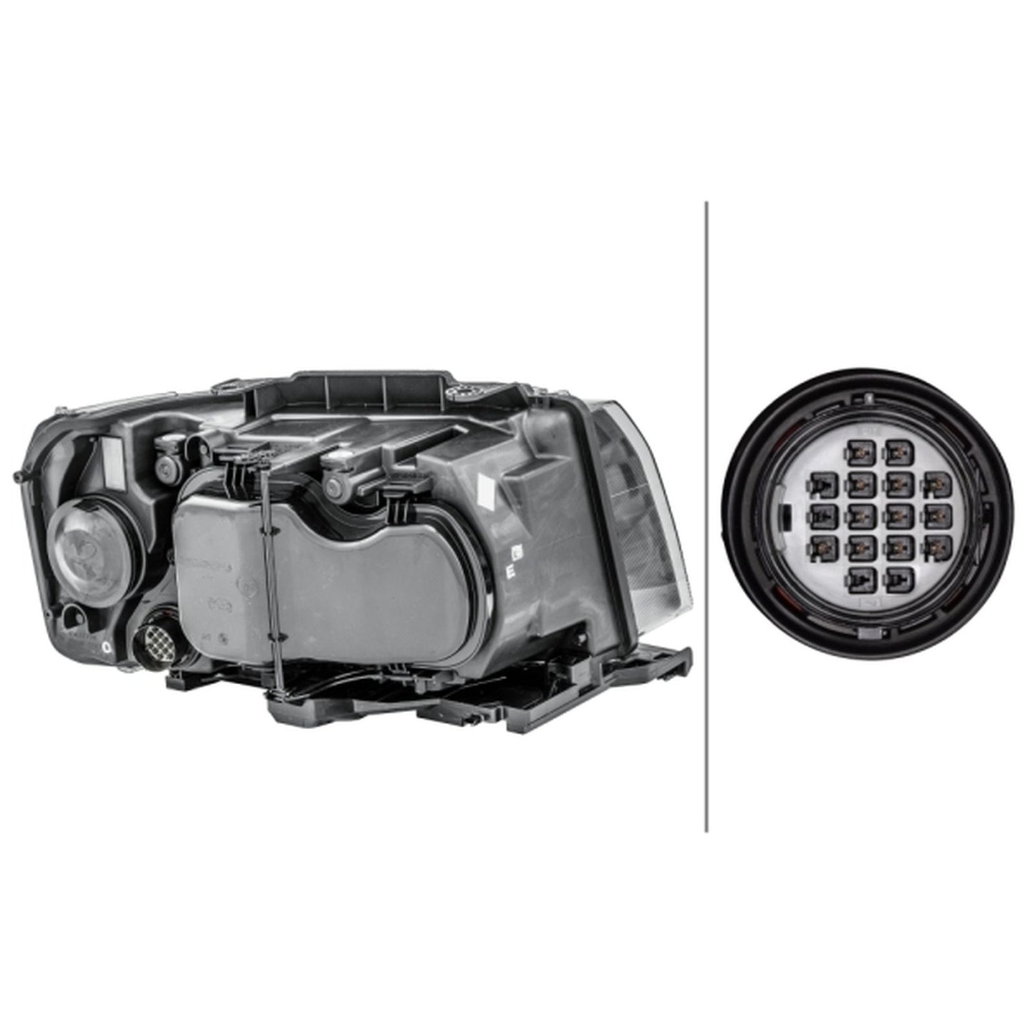 HELLA LED Headlight Unit - Left - 1LJ354813-131