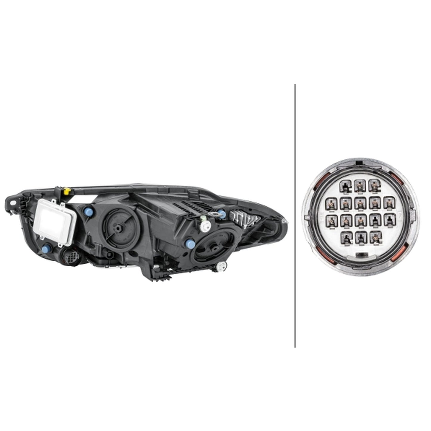 HELLA LED Headlight Unit - Right - 1LL011811-341