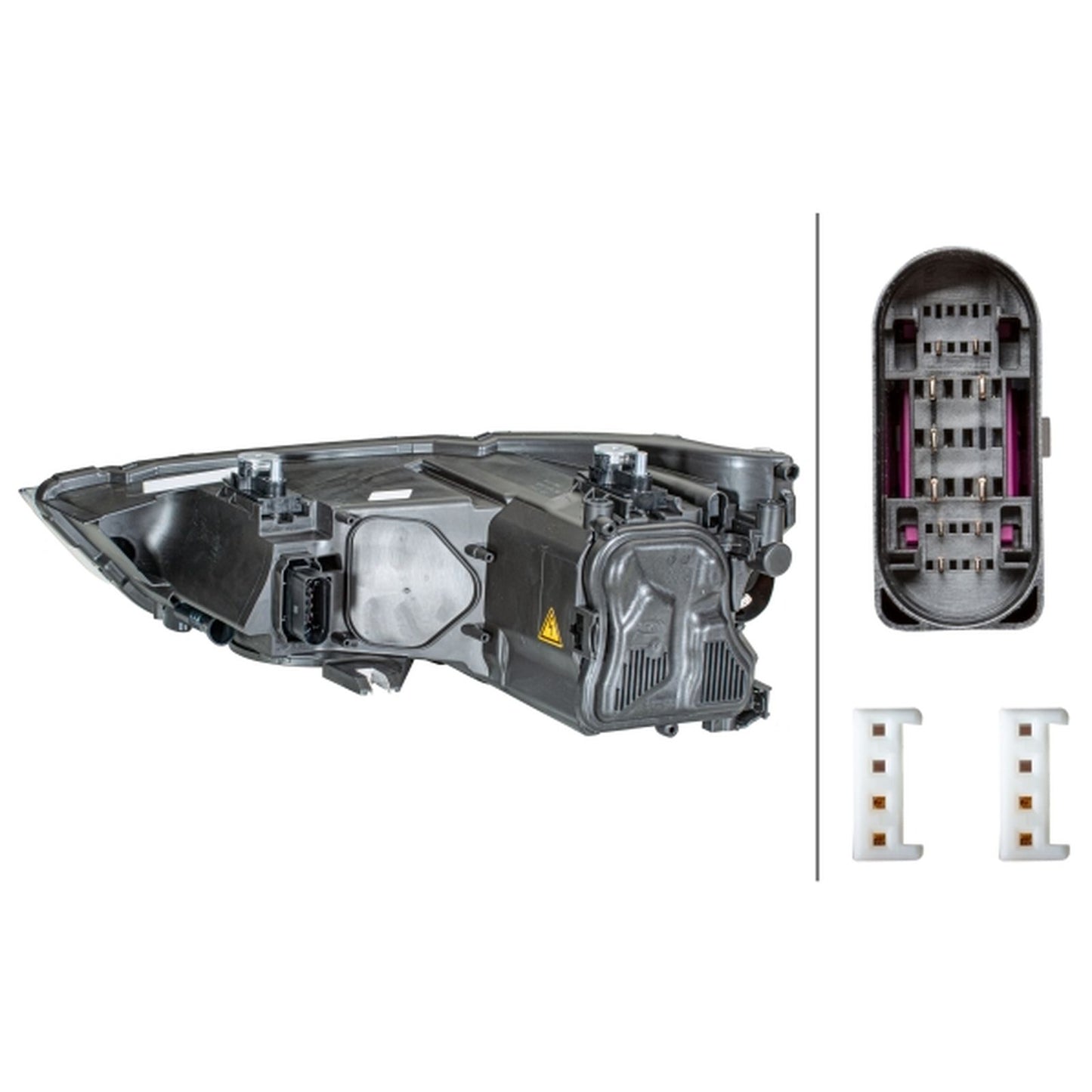 HELLA Bi-Xenon Headlight Unit - Right - 1LL354837-081