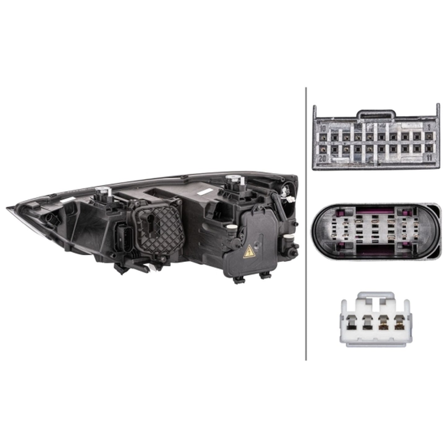HELLA LED Headlight Unit - Right - 1LL354838-081