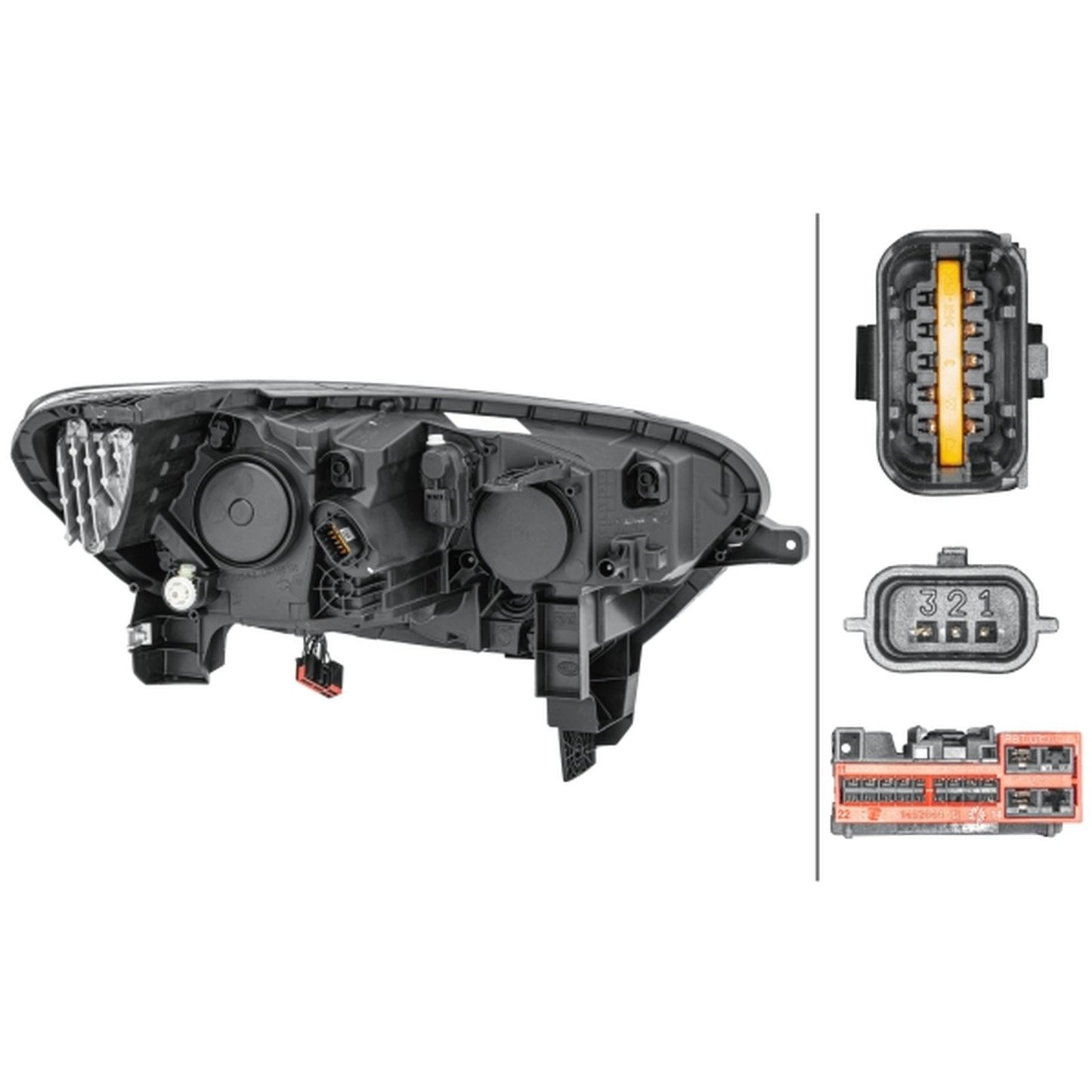 HELLA LED Headlight Unit - Left - 1LX011770-471