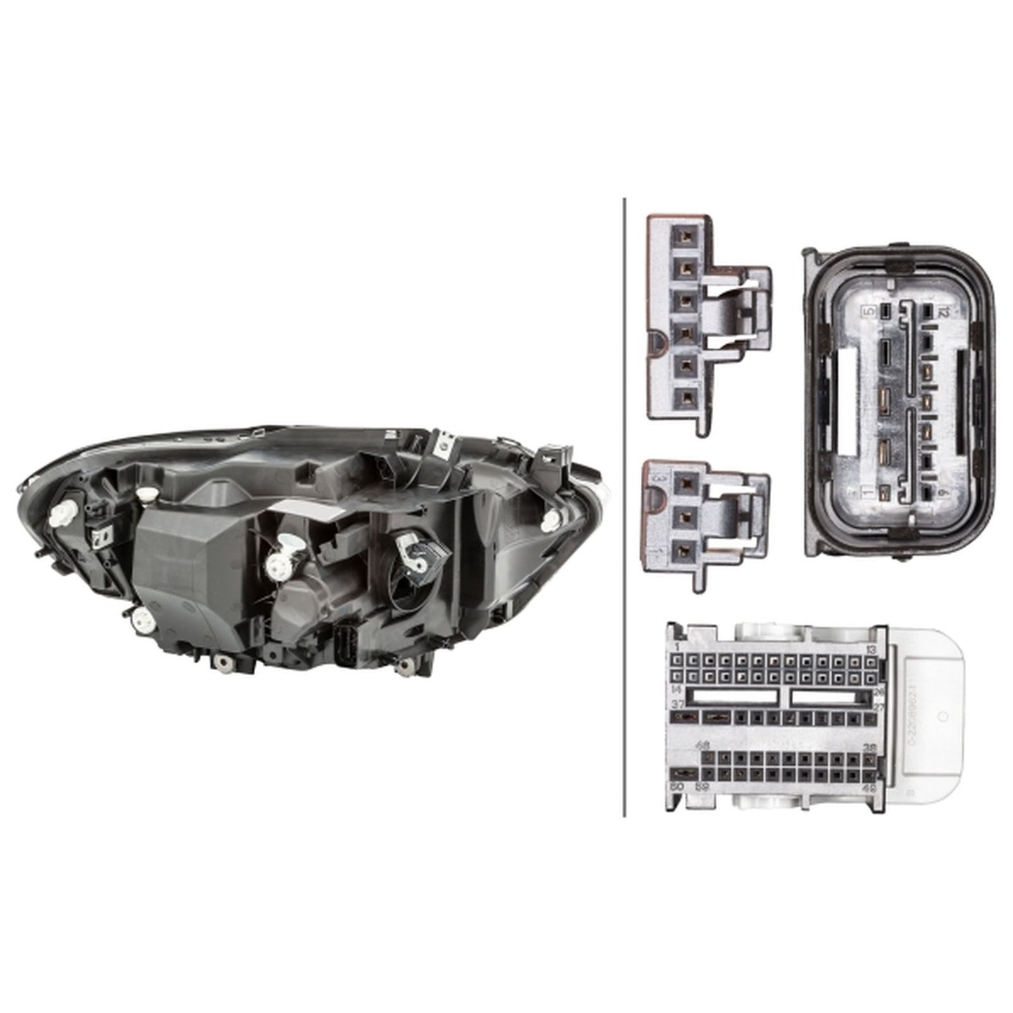 HELLA LED Headlight Unit - Left - 1LX011929-431