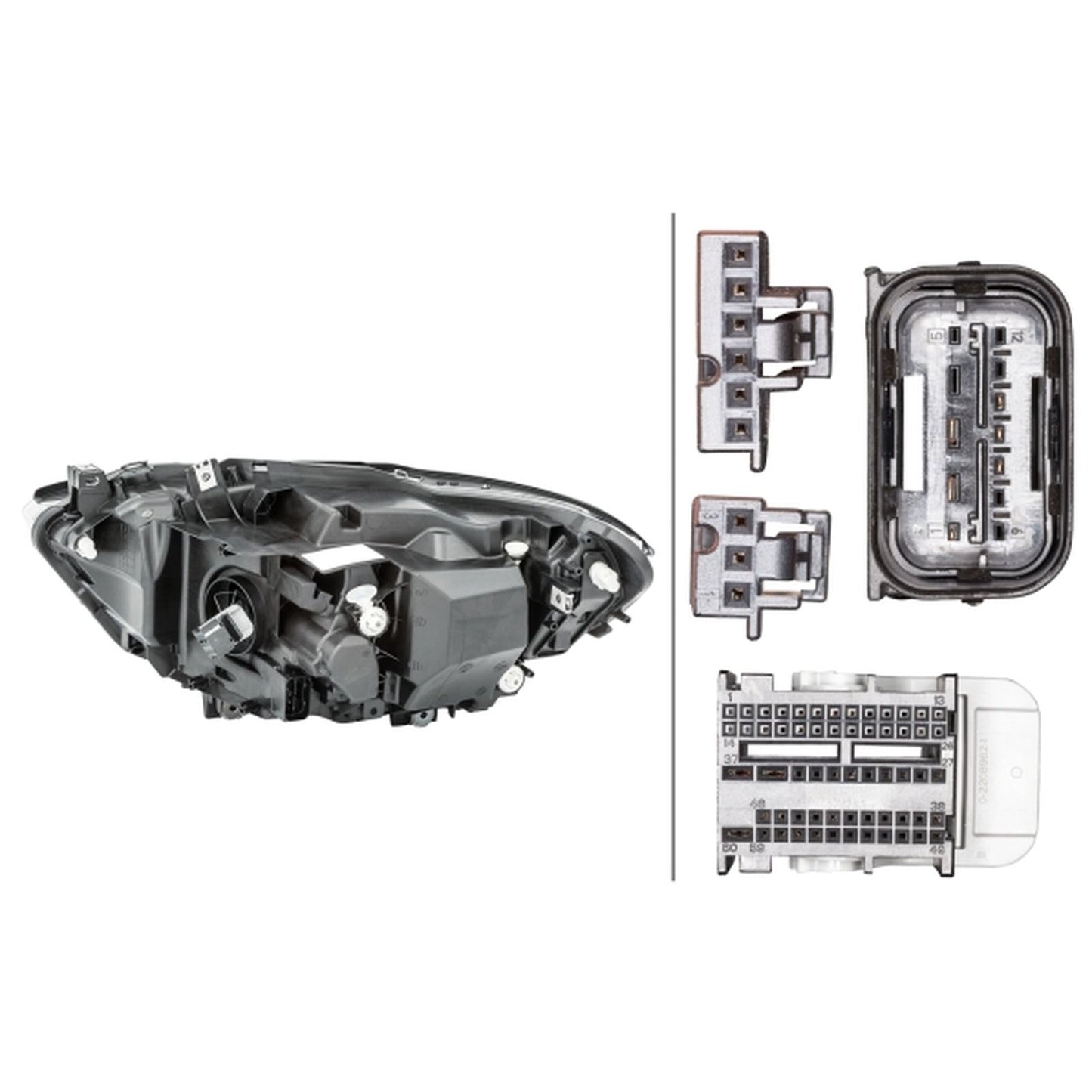 HELLA LED Headlight Unit - Right - 1LX011929-441