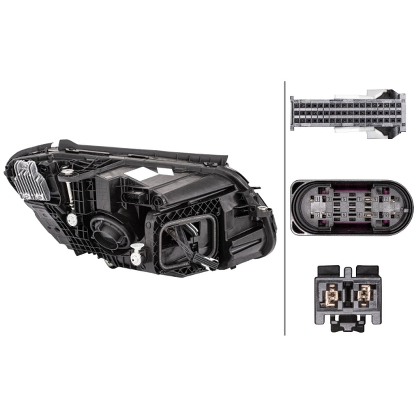 HELLA LED Headlight Unit - Left - 1LX013063-531