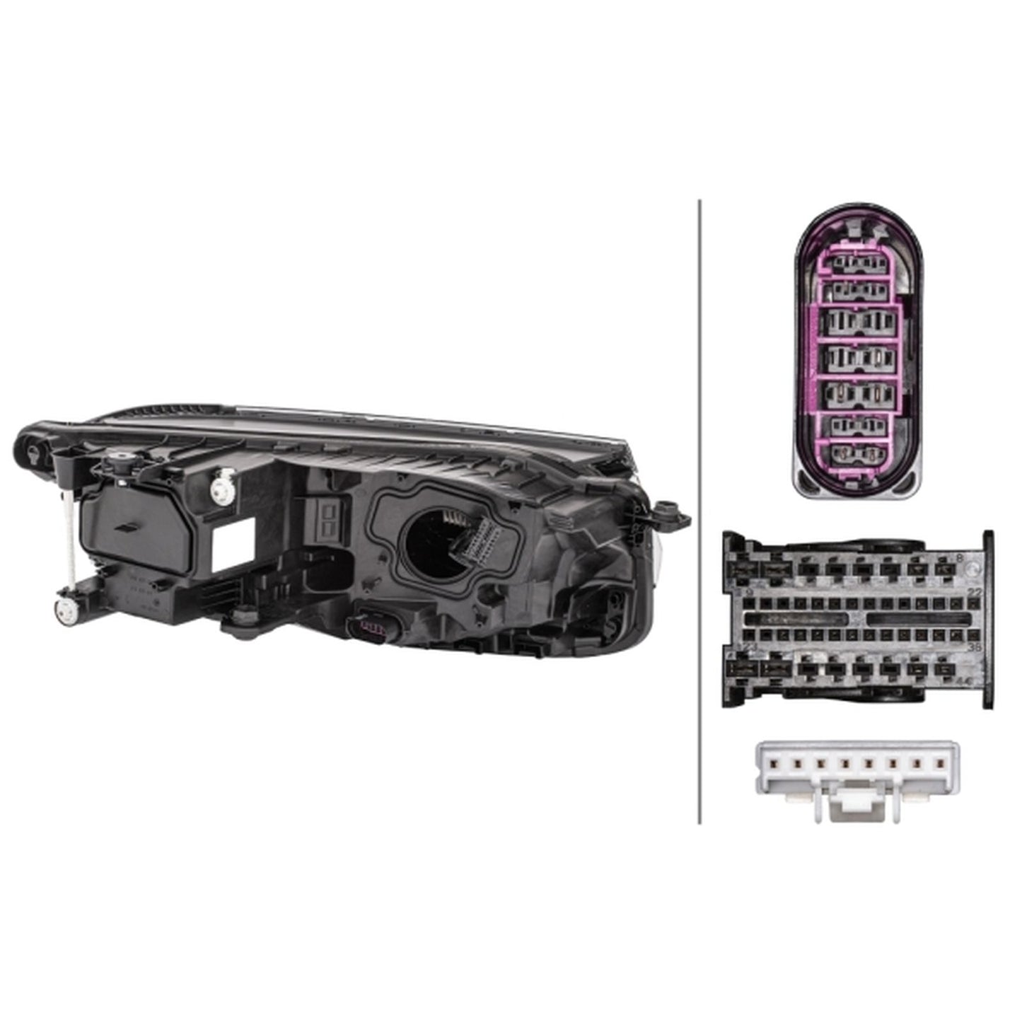 HELLA LED Headlight Unit - Left - 1LX013143-231