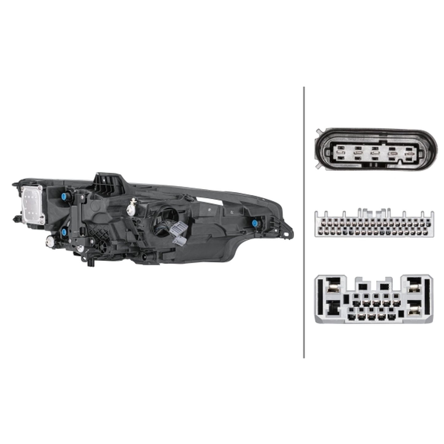 HELLA LED Headlight Unit - Left - 1LX013501-931