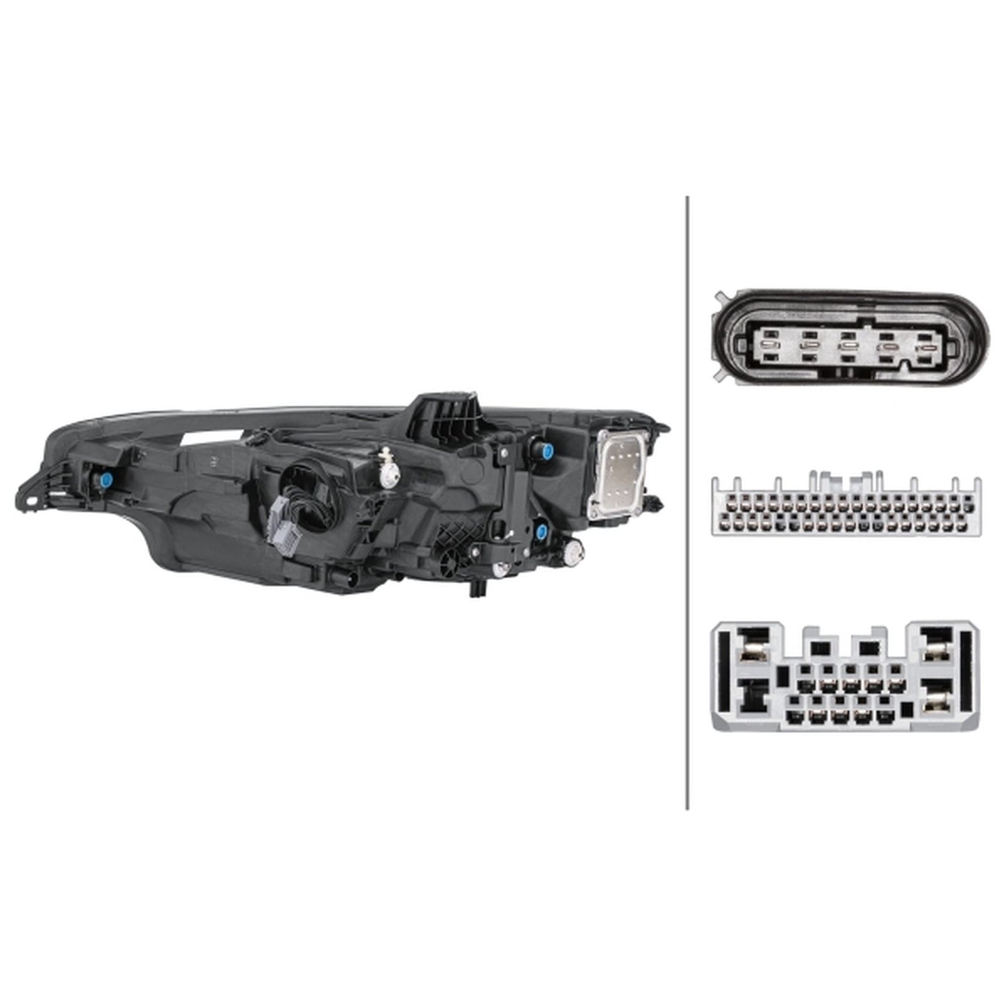 HELLA LED Headlight Unit - Right - 1LX013501-941