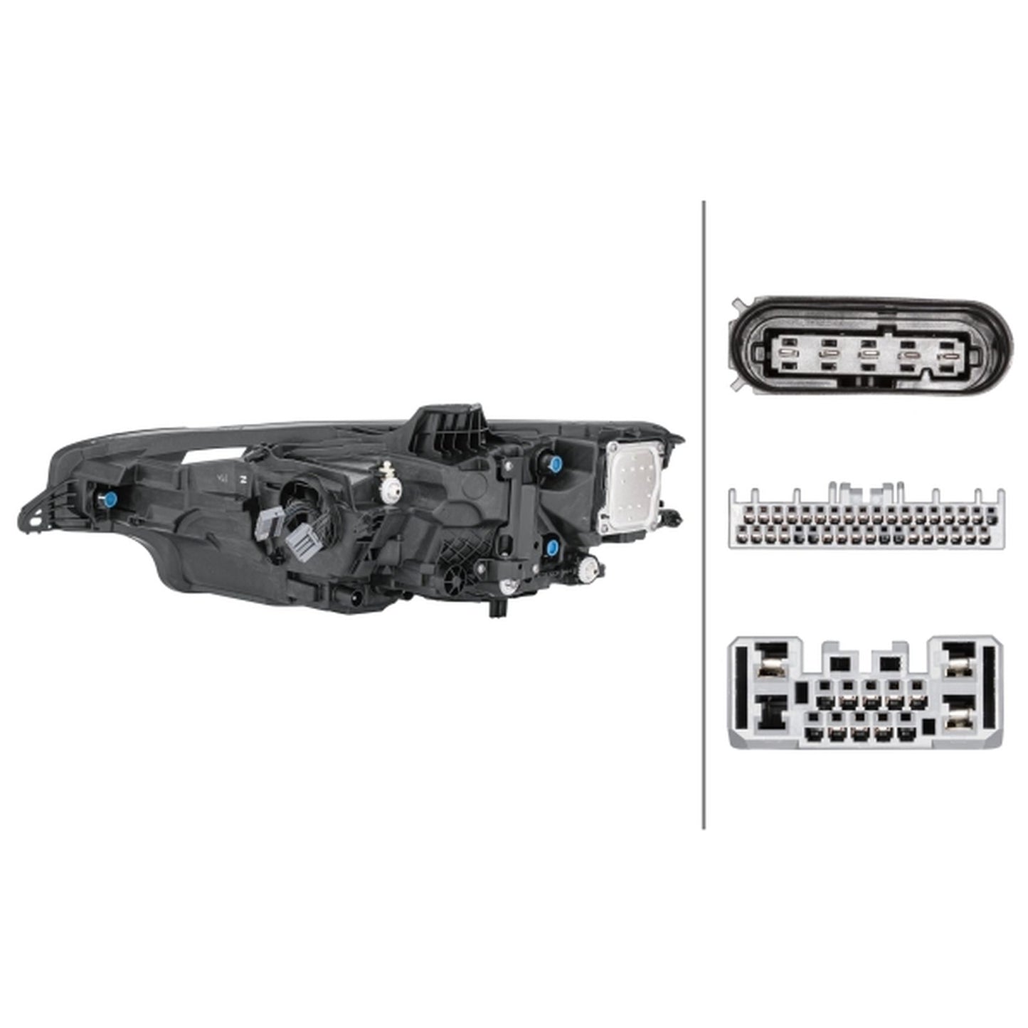 HELLA LED Headlight Unit - Right - 1LX013502-941