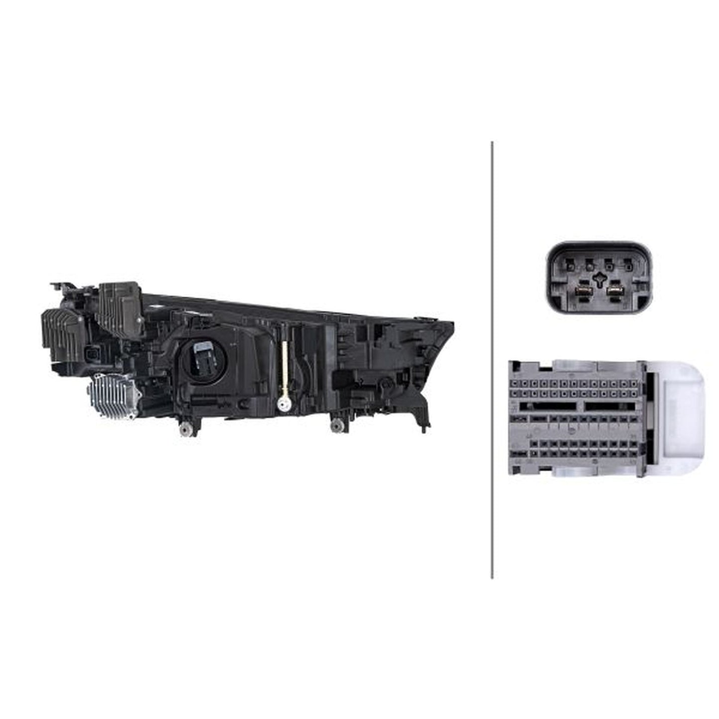 HELLA Matrix Headlight Unit - Left - 1LX014952-631