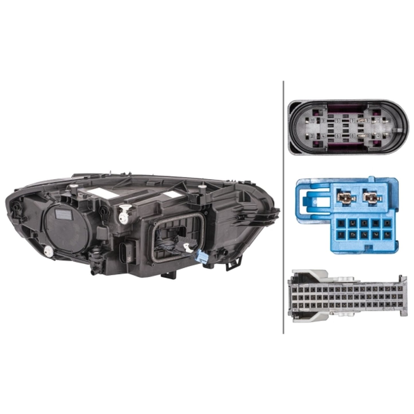 HELLA LED Headlight Unit - Left - 1LX015086-531