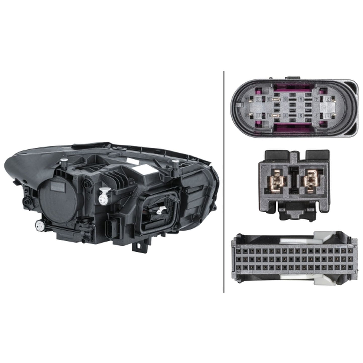 HELLA LED Headlight Unit - Left - 1LX015315-331