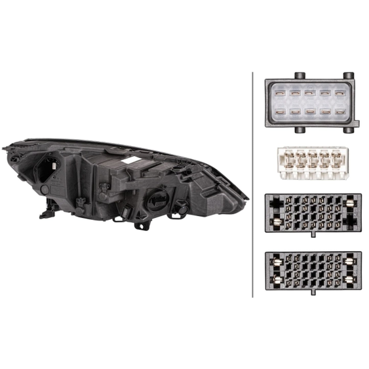 HELLA Matrix Headlight Unit - Left - 1LX354829-231