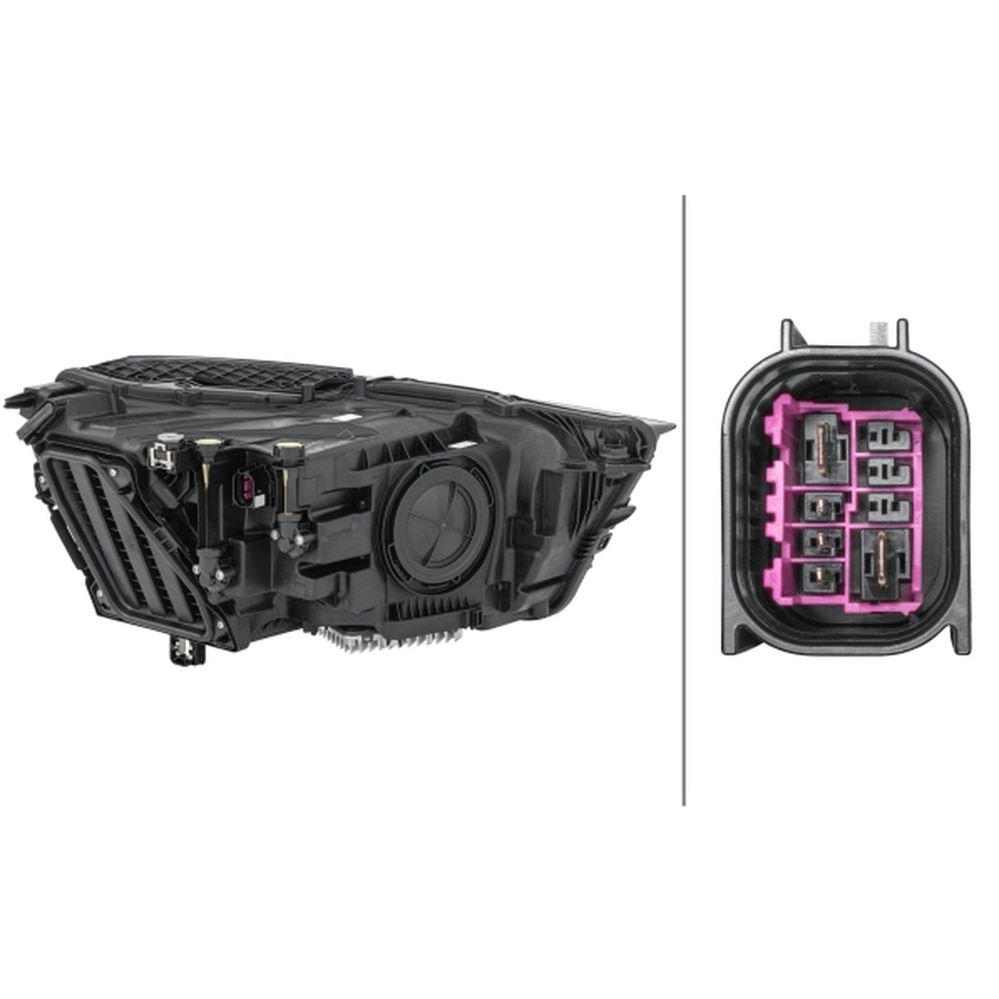 HELLA Matrix Headlight Unit - Left - 1LX354870-151