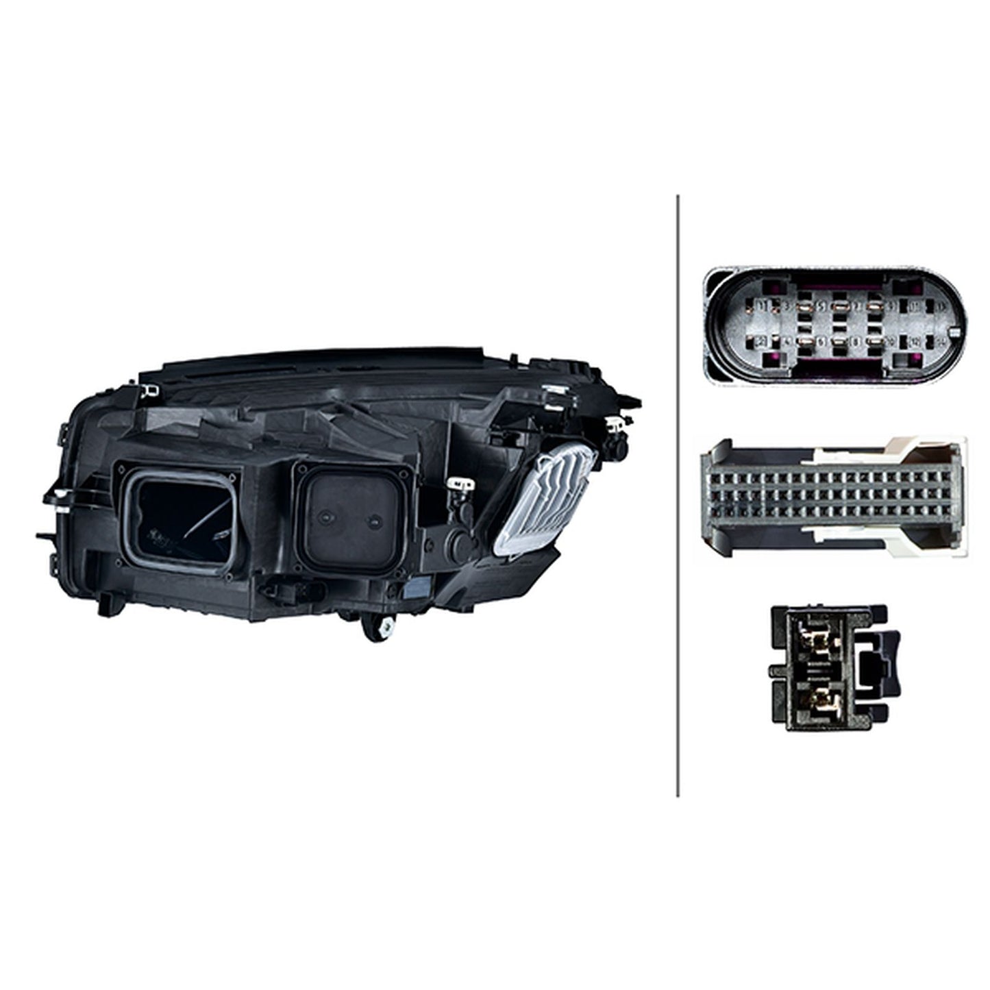 HELLA LED Headlight Unit - Right - 1LX354877-201