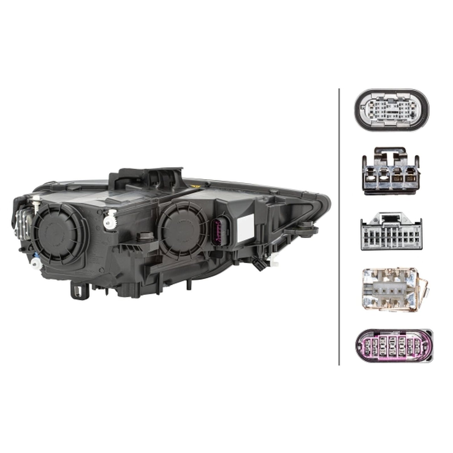 HELLA Bi-Xenon Headlight Unit - Left - 1ZS010740-651