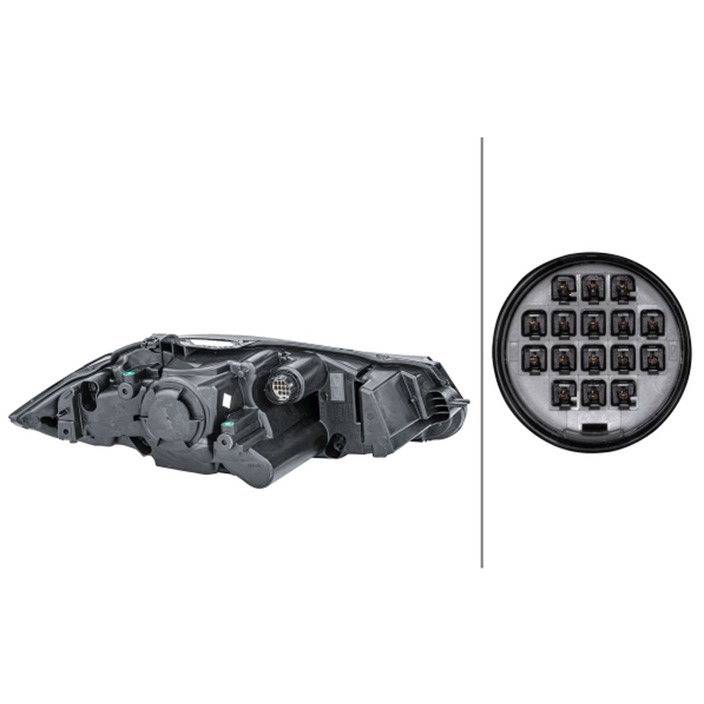 HELLA LED Headlight Unit - Left - 1ZS354815-031