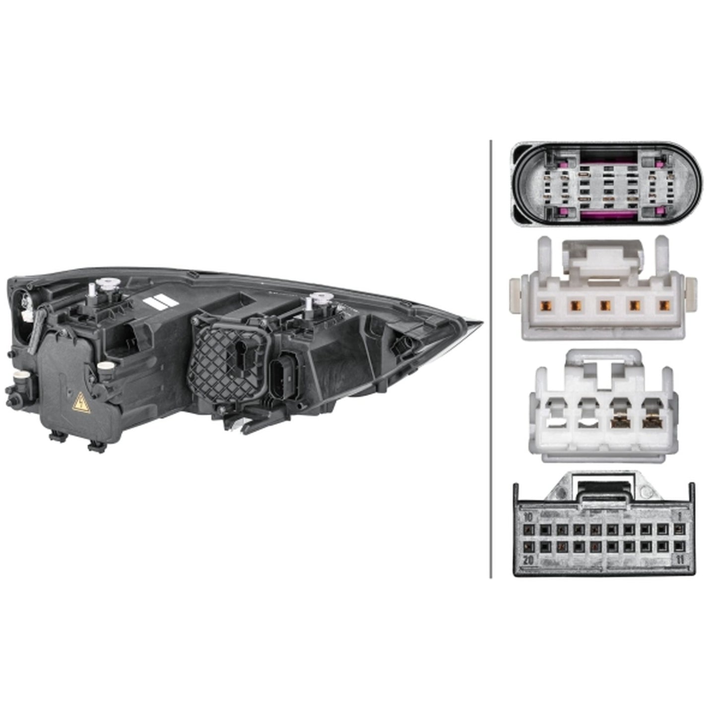 HELLA LED Headlight Unit - Left - 1ZS354838-111