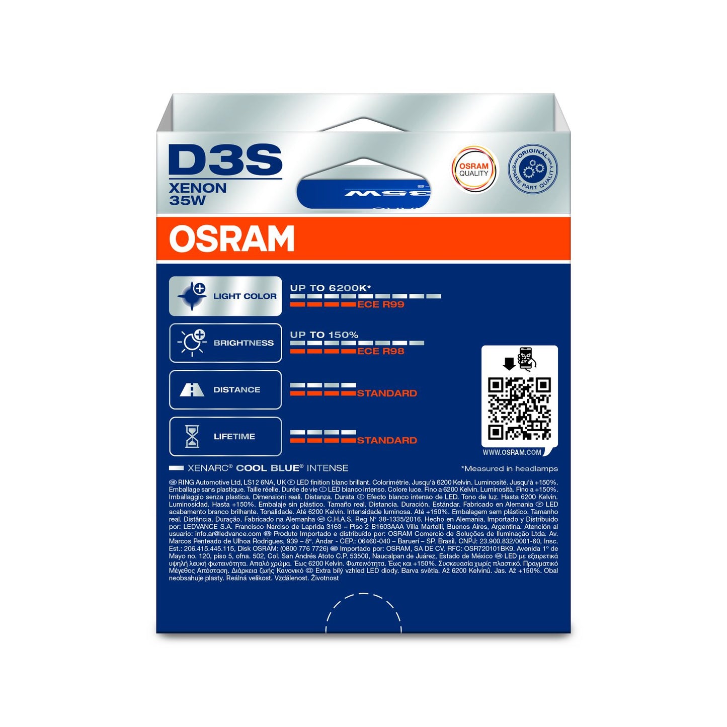 Osram Xenarc Cool Blue Intense Next Gen D3S (Twin)