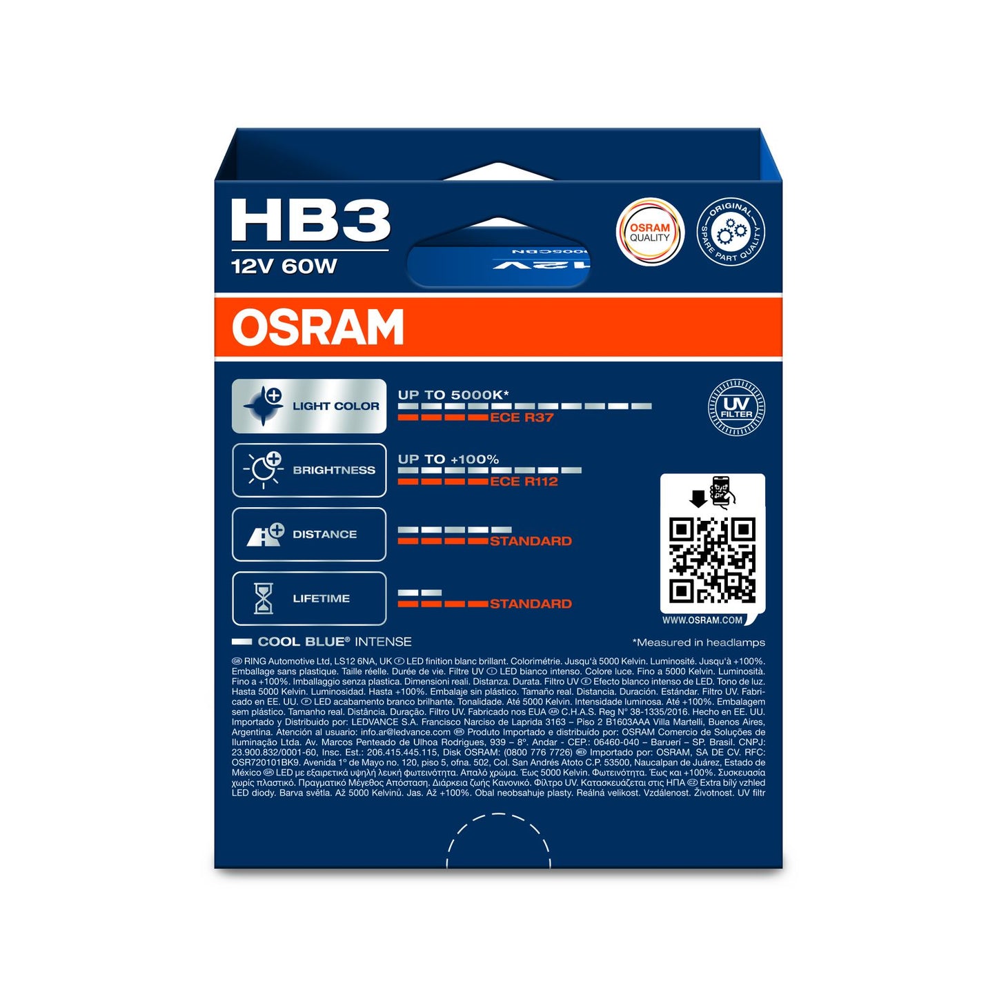 Osram Cool Blue Intense Next Gen HB3 (Twin)