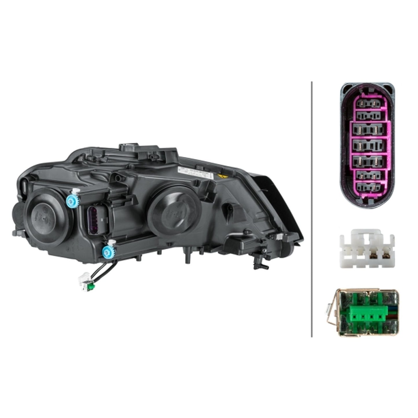 HELLA LED Headlight Unit - Left - 1LL009648-411