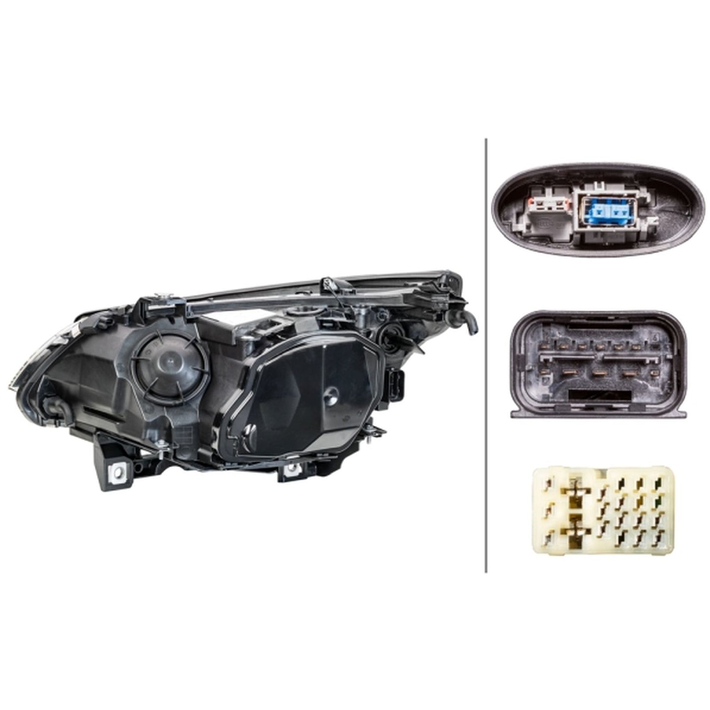 HELLA Bi-Xenon Headlight Unit - Right - 1ZS169009-141