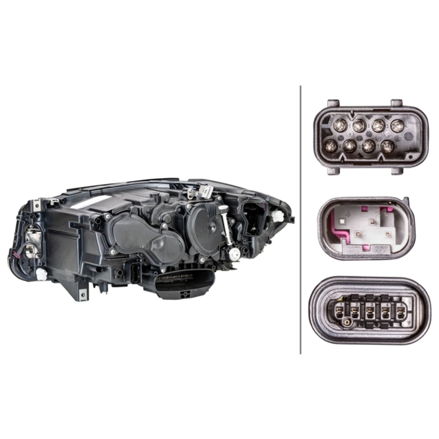 HELLA LED Headlight Unit - Right - 1LX011072-941