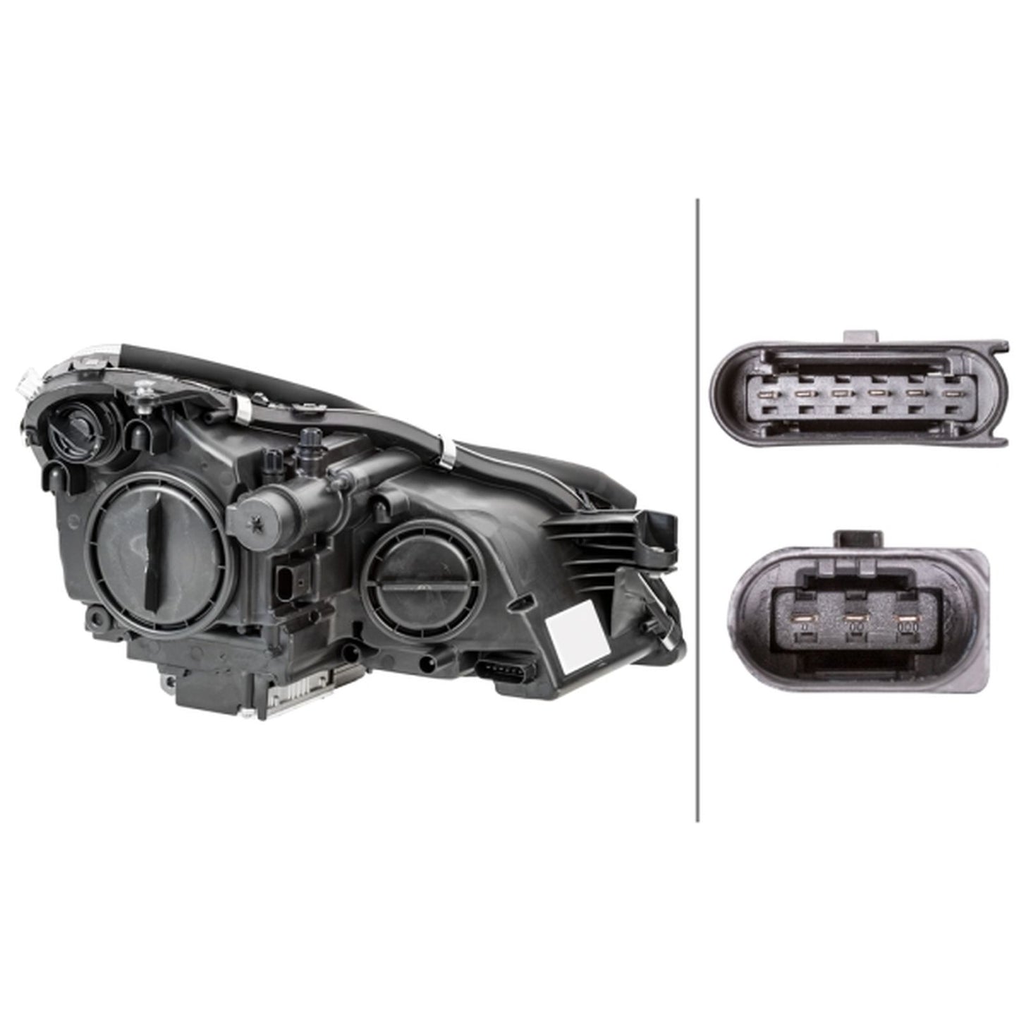 HELLA Halogen Headlight Unit - Left - 1LS008821-331
