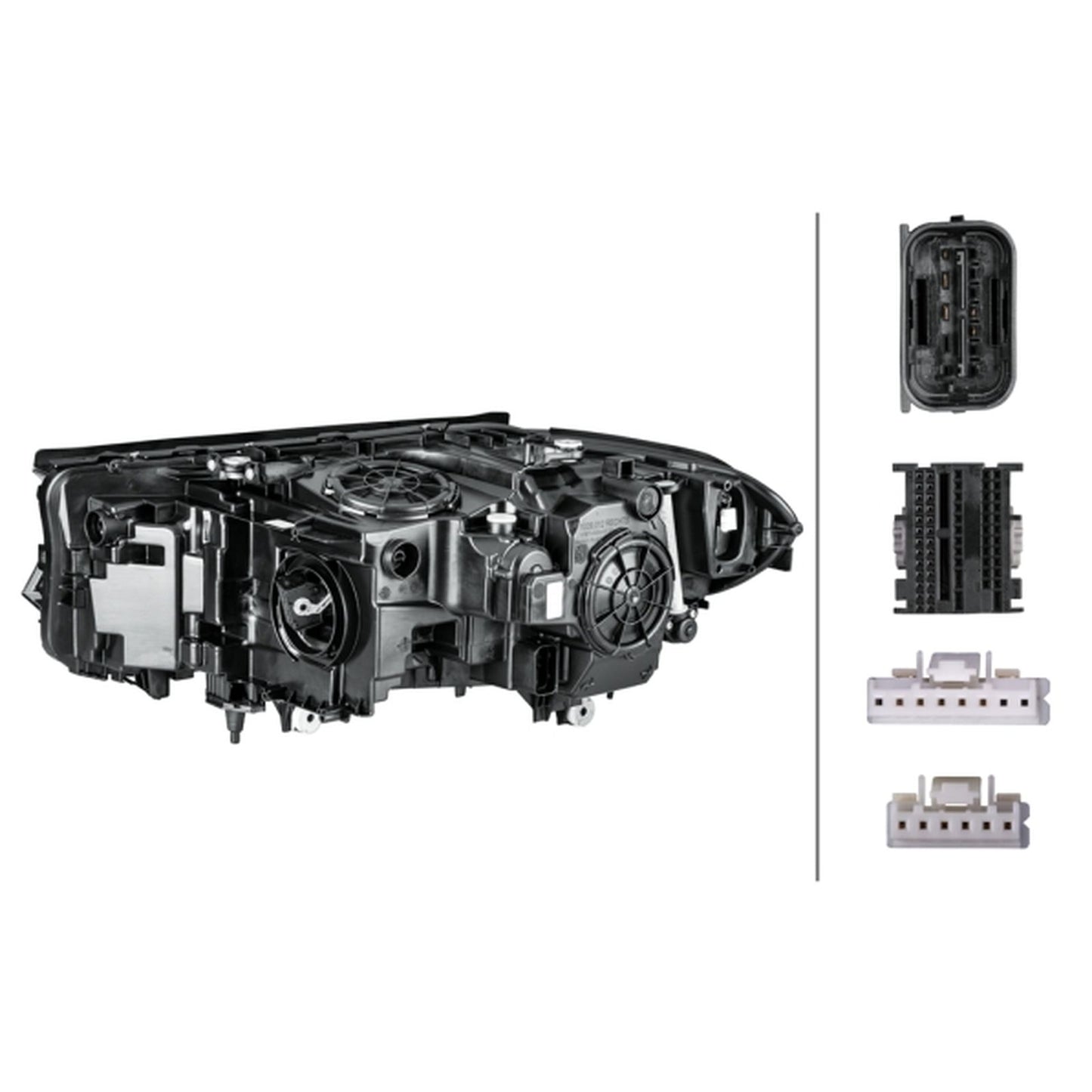 HELLA LED Headlight Unit - Right - 1LX354836-141