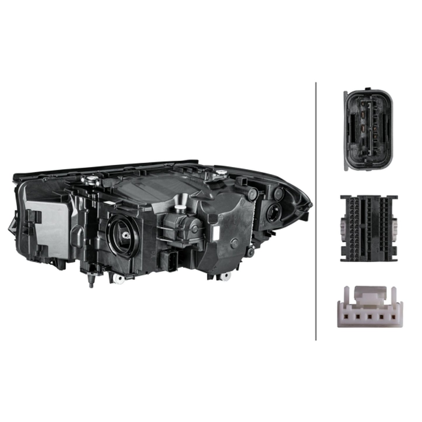 HELLA LED Headlight Unit - Right - 1LX354836-081