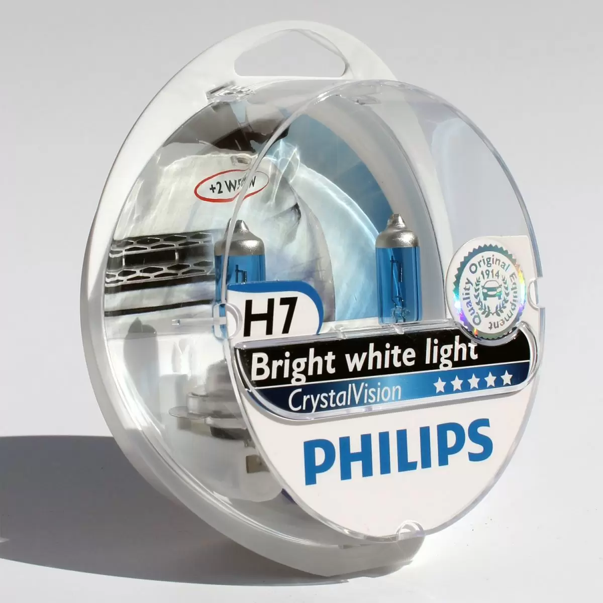 Philips Crystal Vision H7 Headlight Bulbs (twin Pack) | Linklounge