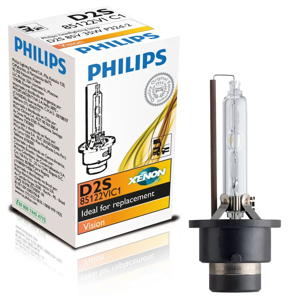 Philips Xenon Vision D2s (single) | Innoster