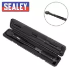 Sealey AK623B Micrometer Torque Wrench 3/8"Sq Drive Calibrated Black Series