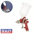 Sealey HVLP741 HVLP Gravity Feed Spray Gun 1.3mm Set-Up