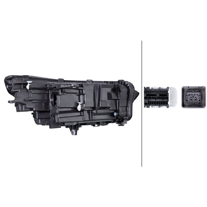 HELLA LED Headlight Unit - Left - 1LX015368-131