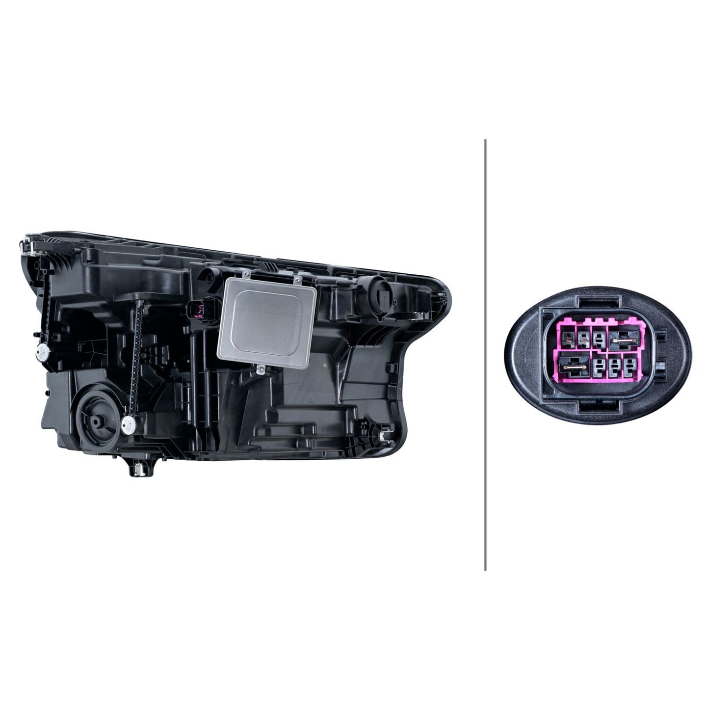 HELLA Matrix Headlight Unit - Left - 1LX015400-931