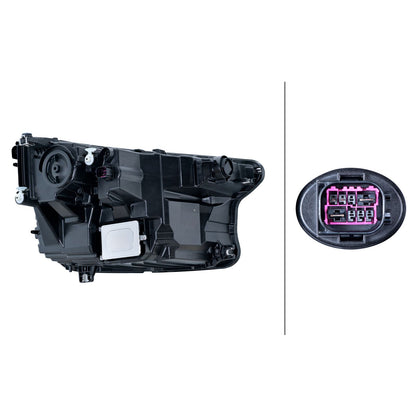 HELLA LED Headlight Unit - Left - 1LX015414-431