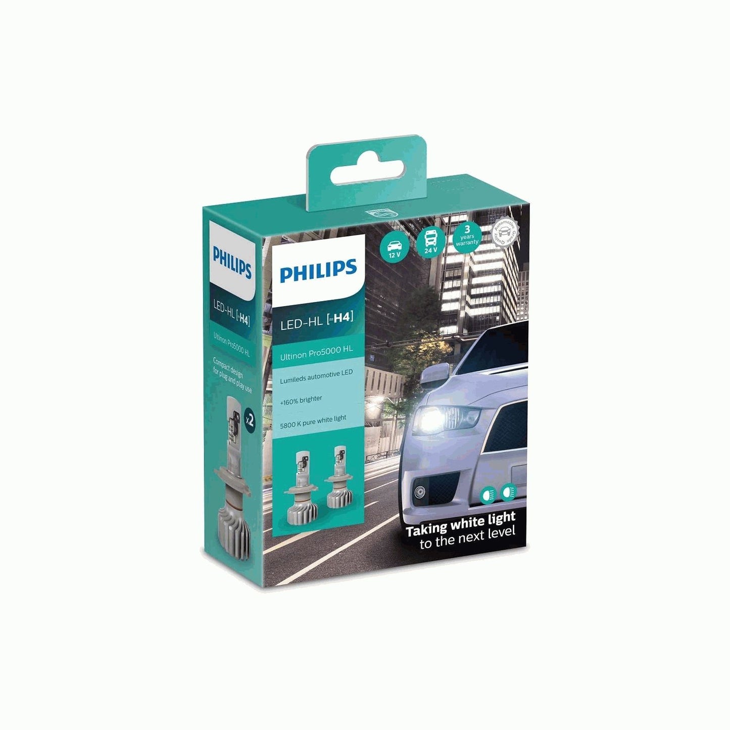 Philips Ultinon Pro5000 LED H4 (Twin)