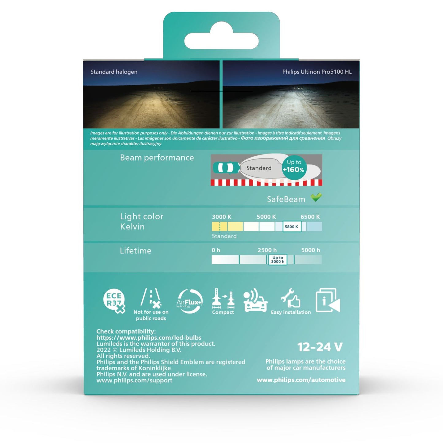 Philips Ultinon Pro5100 LED H7 (Twin)