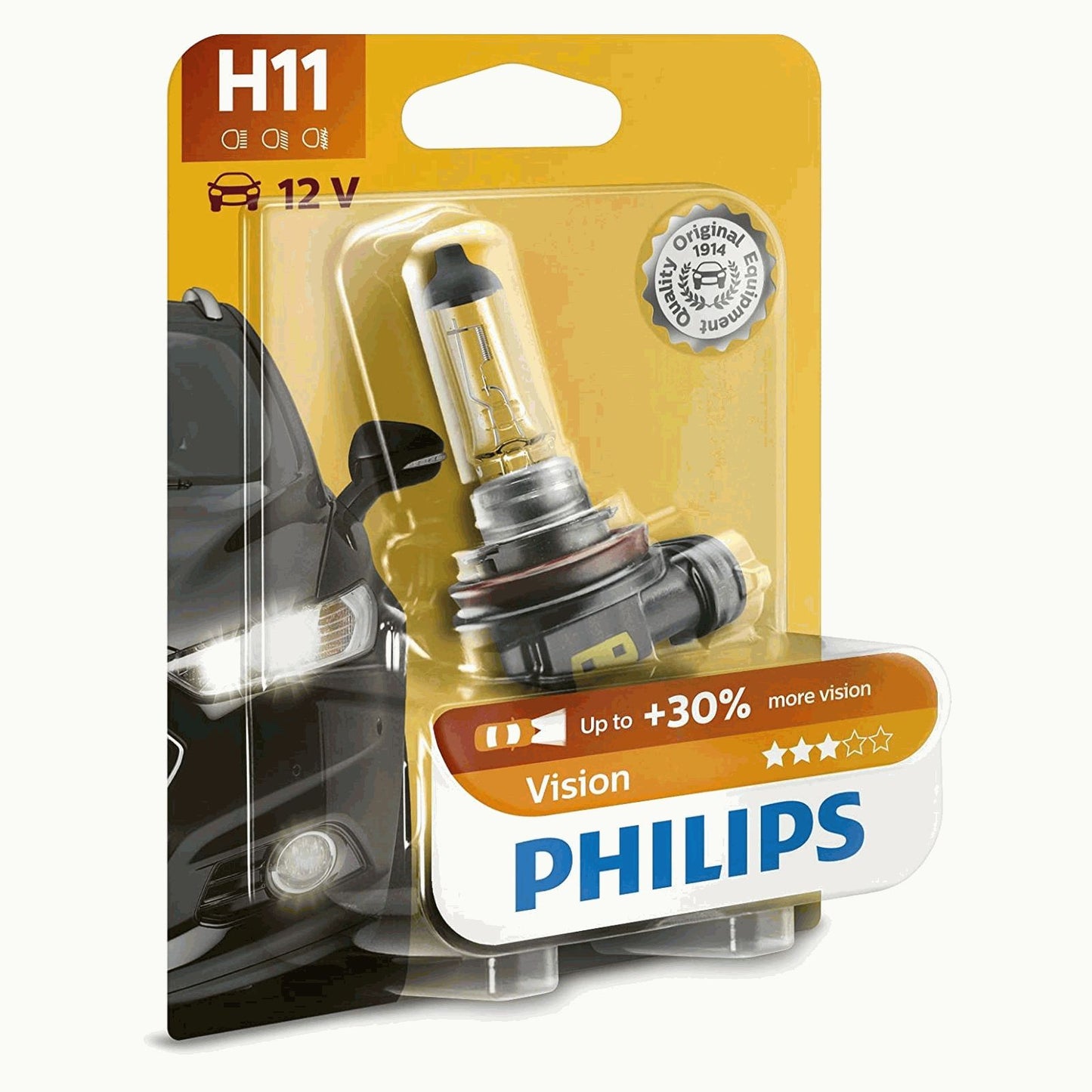 Philips Vision H11 (Single Blister)
