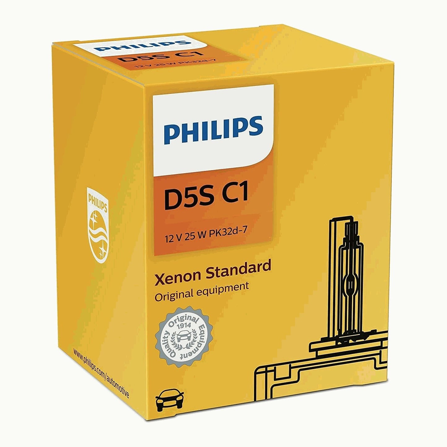 Philips Xenon Vision D5S (Single)