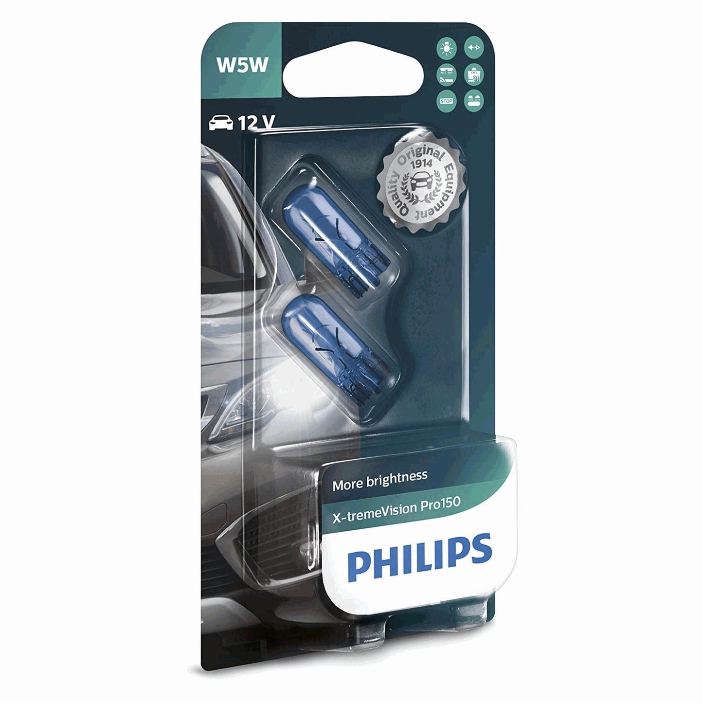 Philips X-tremeVision Pro150 W5W (Twin)