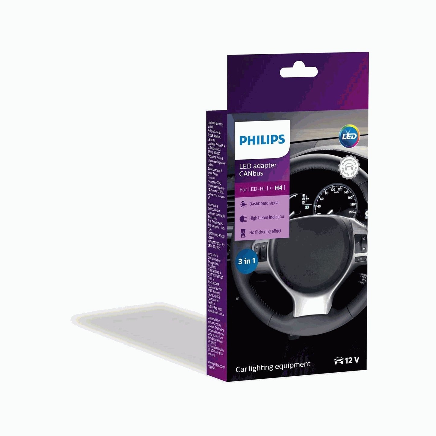 Philips LED Canbus Adapter H4 (Twin)