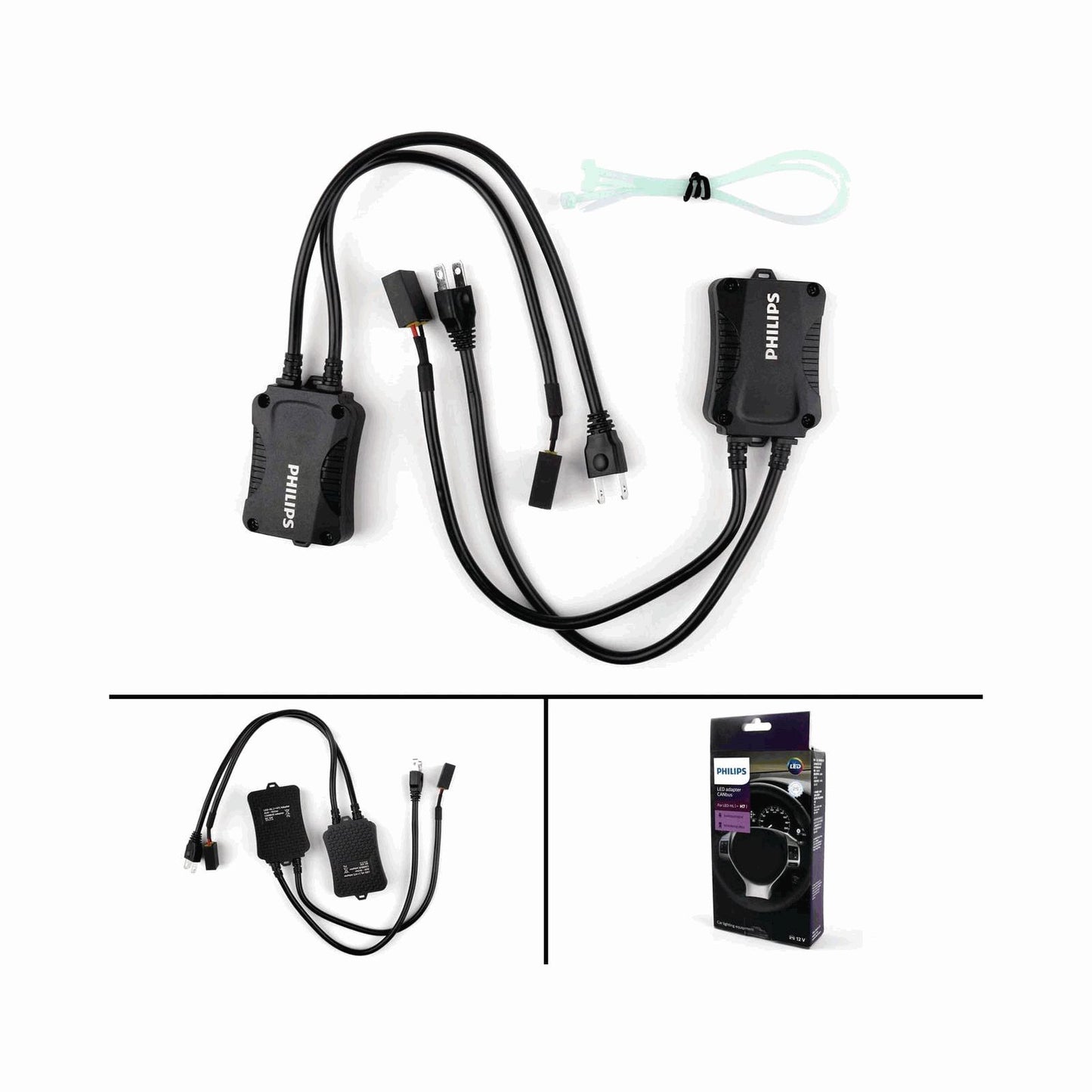 Philips LED Canbus Adapter H4 (Twin)