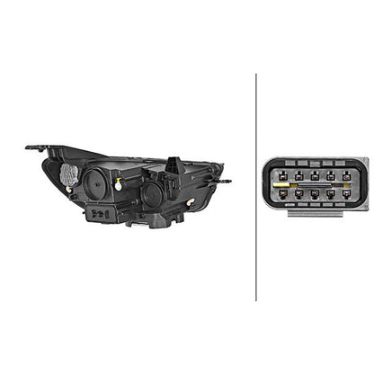 HELLA LED Headlight Unit - Left - 1EX354862-071